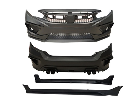 HONDA CIVIC FC5 2016-2021 IÇIN UYUMLU CONCEPT STYLE BODY KIT